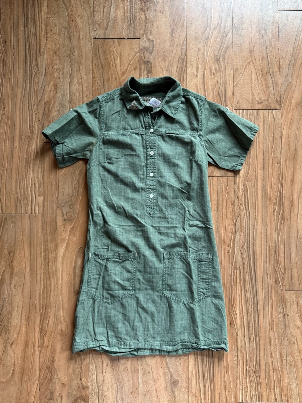 Vintage Patagonia organic cotton linen blend dress